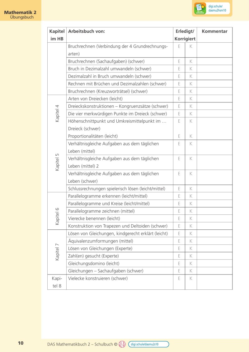 DAS Mathematikbuch 2 - Übungsteil IKT_Version 2.2: Mit Digitaler Grundbildung, Hörbuch, HÜ-/SÜ-Manager, Learning analytics