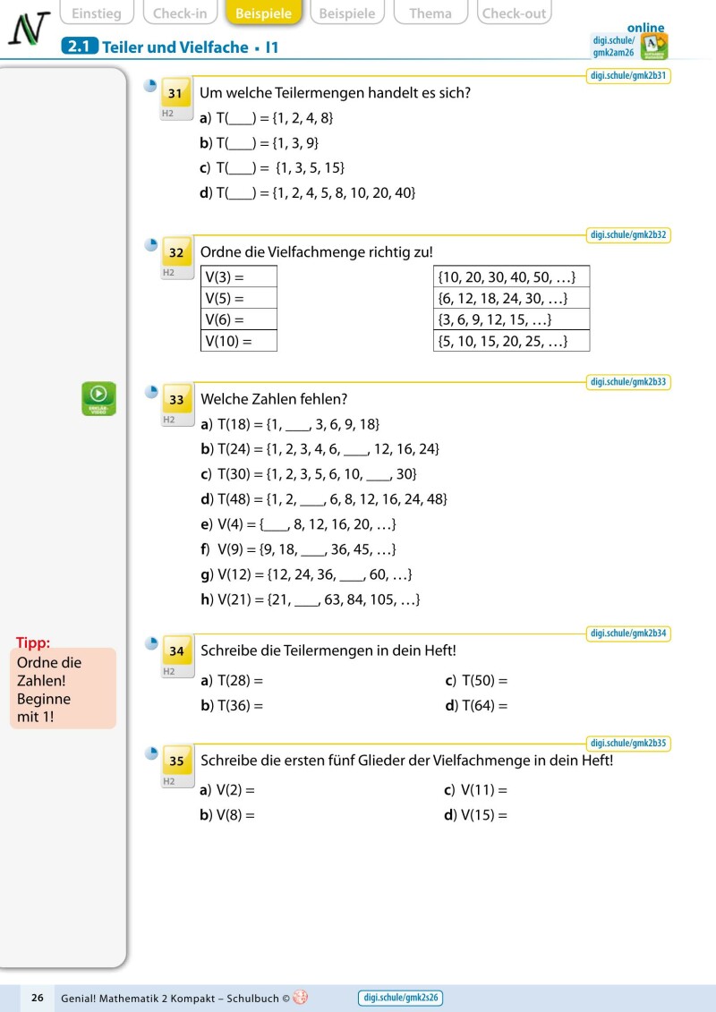 Genial! Mathematik Kompakt 2 IKT v2.2
