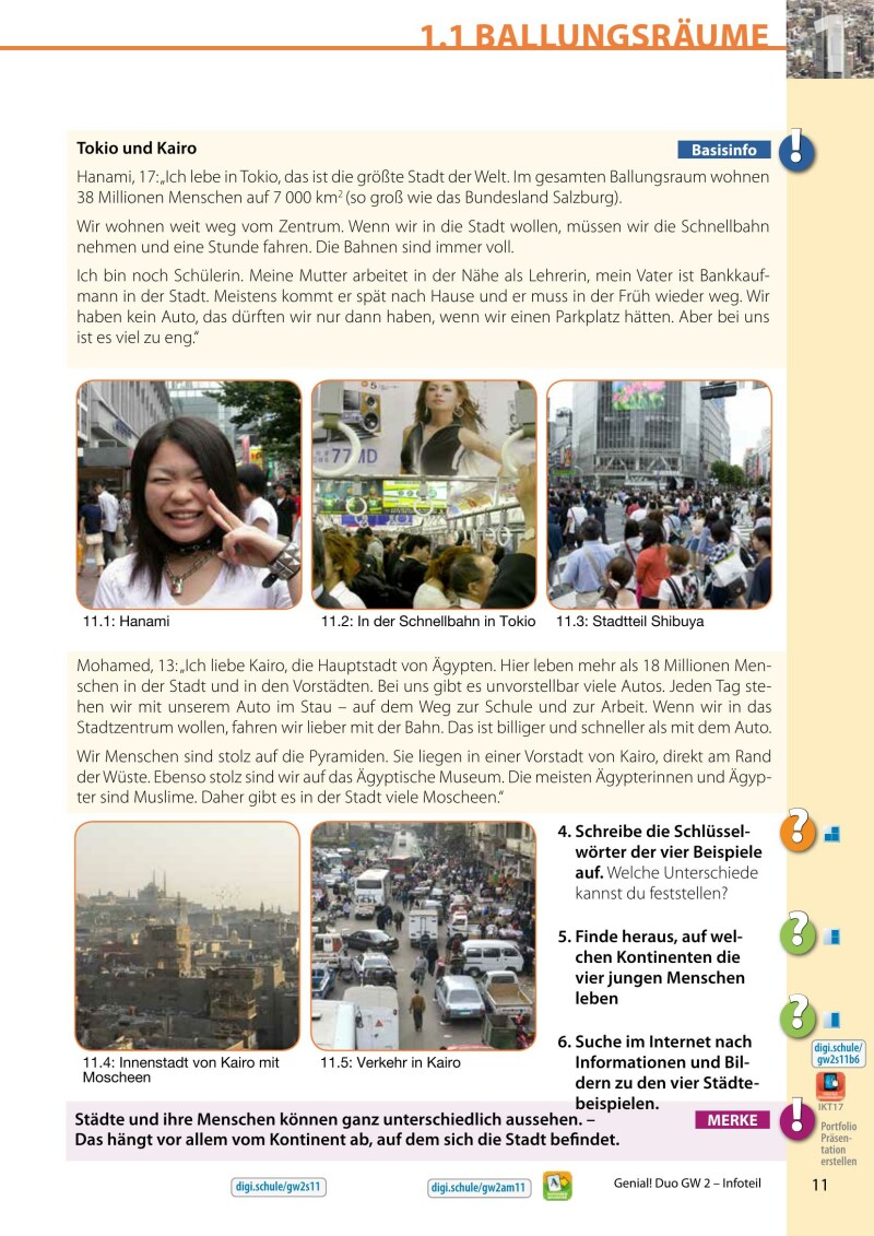 Genial! DUO Geographie/Wirtschaftskunde 2 - Info-Teil