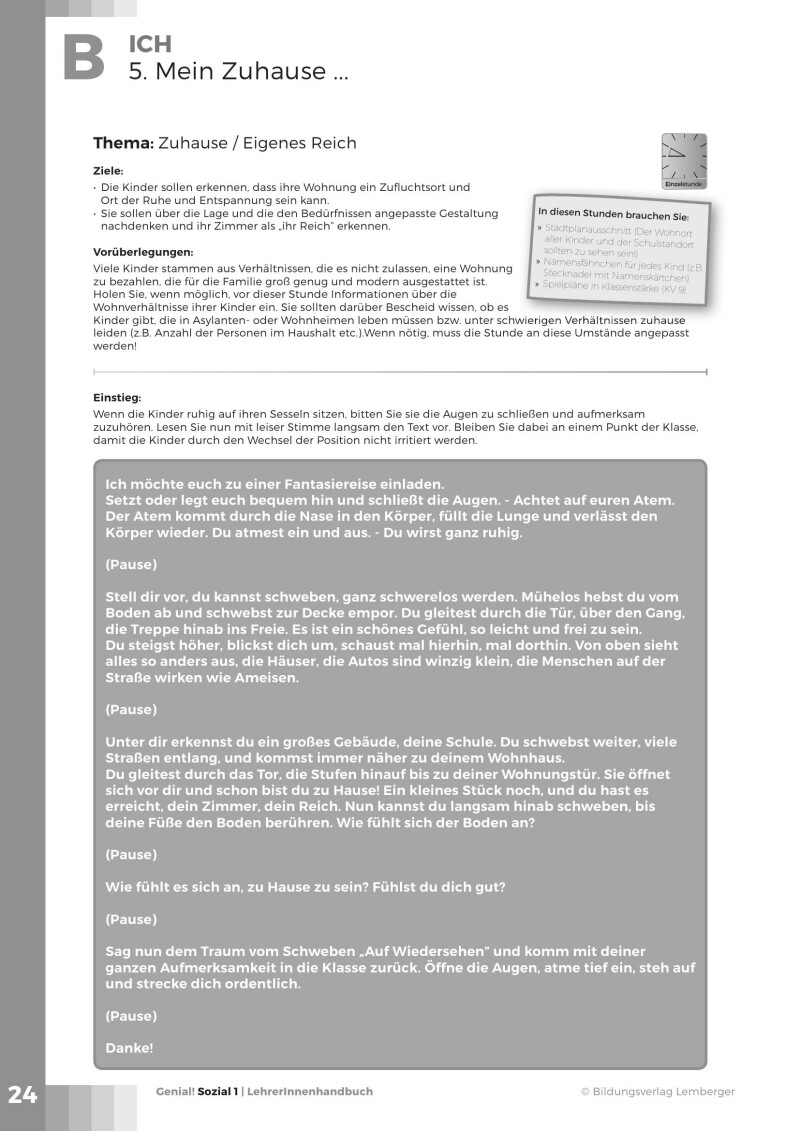 Genial! sozial 1 - LehrerInnenbuch