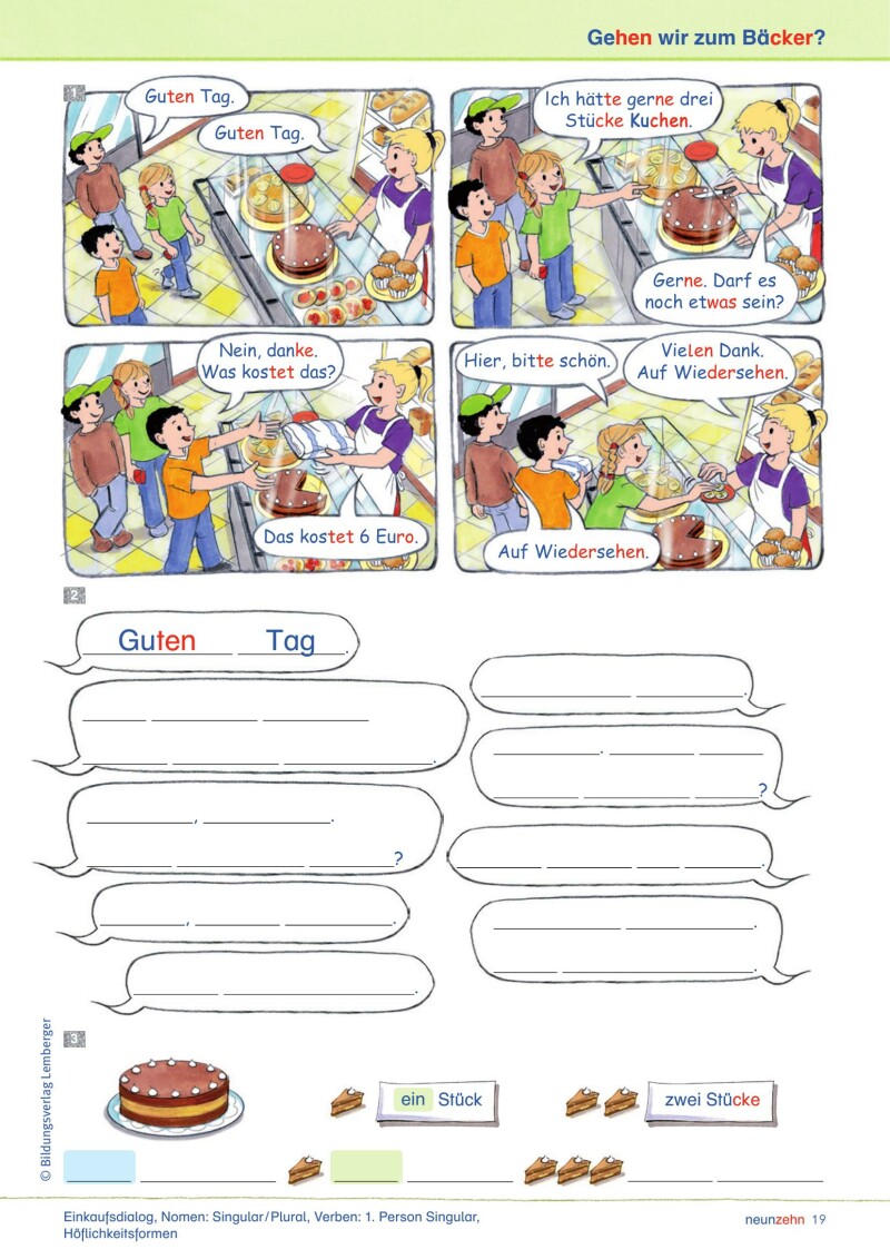 Willkommen – Deutsch als Zweitsprache II (inkl Beilage: Wörterliste)