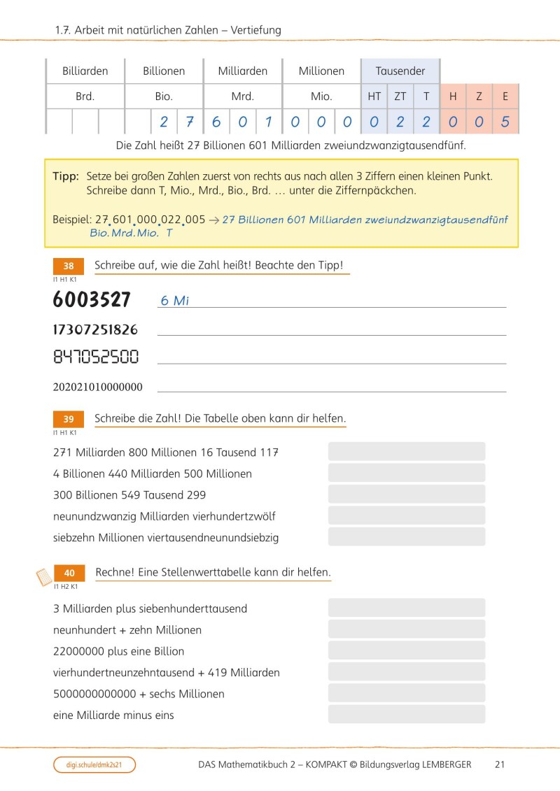 DAS Mathematikbuch 2 - KOMPAKT: Grundkompetenzen-Training