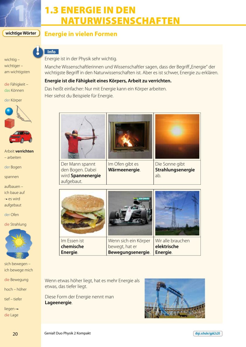 Genial! DUO Physik 2 - KOMPAKT (mit Wortschatzheft und Lösungsheft)