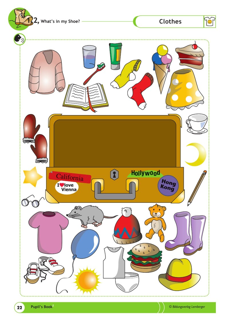 1,2, What's in my Shoe? - Pupil's Book 2