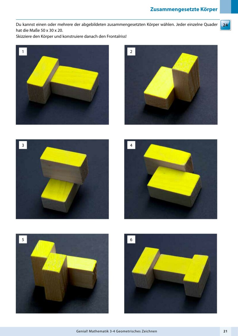 Genial! Mathematik 3-4 – Geometrisches Zeichnen – Schulbuch LP’23