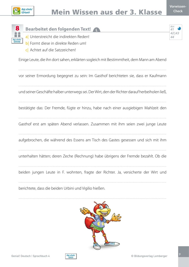 Genial! Deutsch 4 - eSquirrel Klassenlizenz