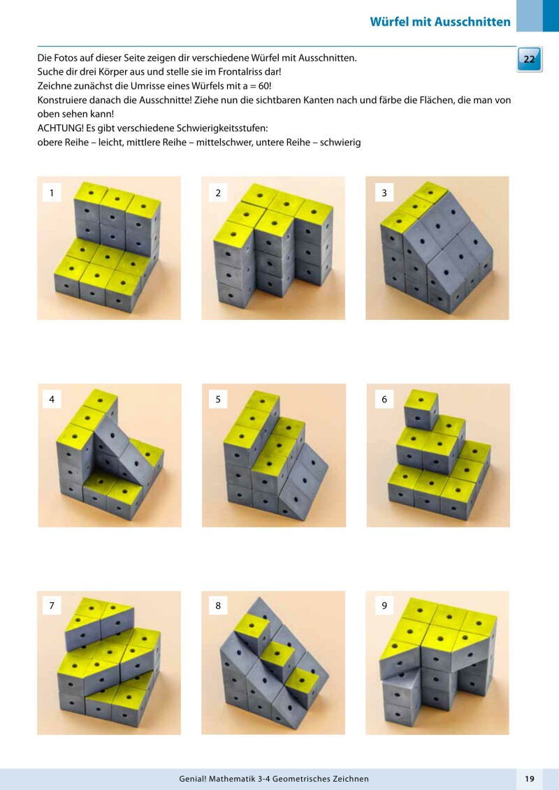 Genial! Mathematik 3-4 – Geometrisches Zeichnen – Schulbuch LP’23