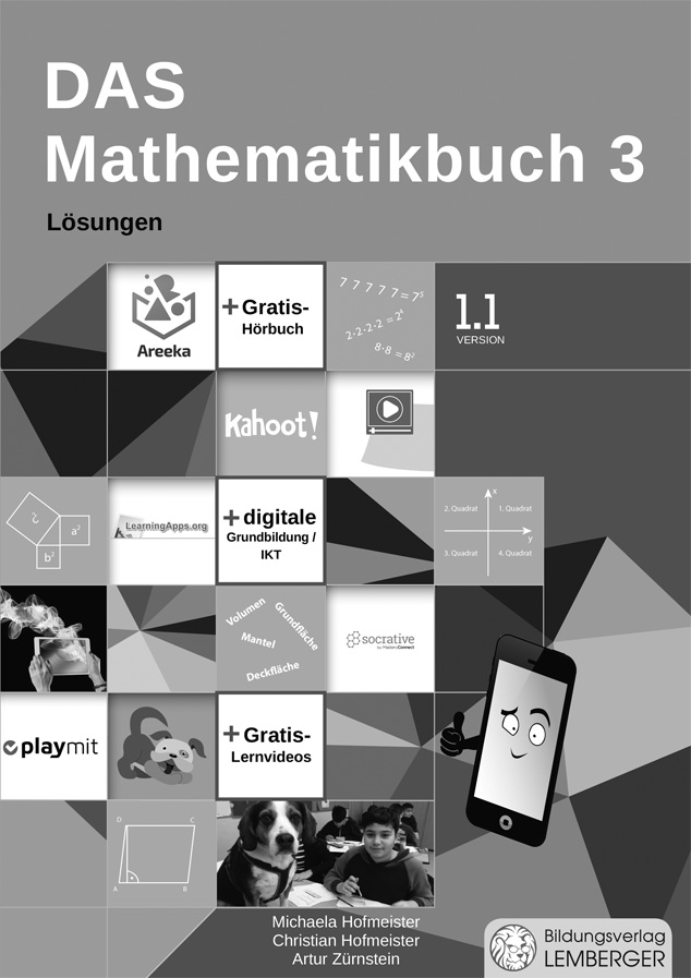 Das Mathematikbuch 3 - Schulbuch IKT_Version 1.1 - Lösungen