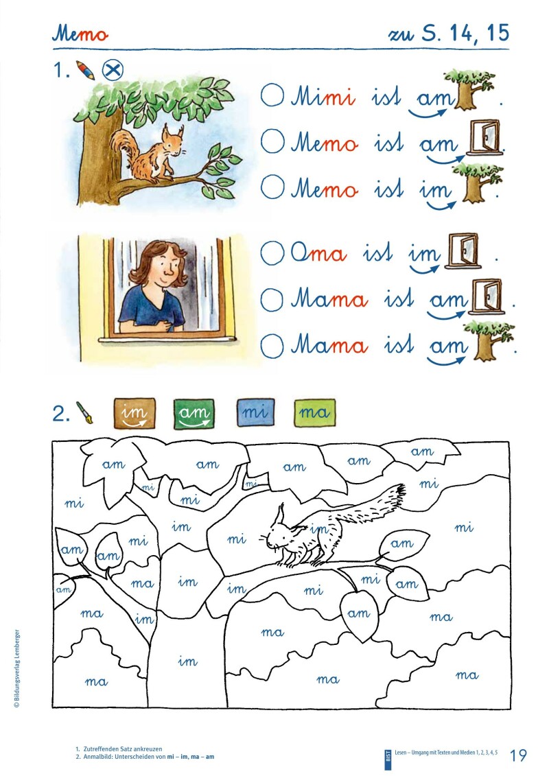 ABC der Tiere 1 – Schulbuch: Lesen in Silben – Arbeitsheft – Teil A Schreibschrift LP‘23 v1.1