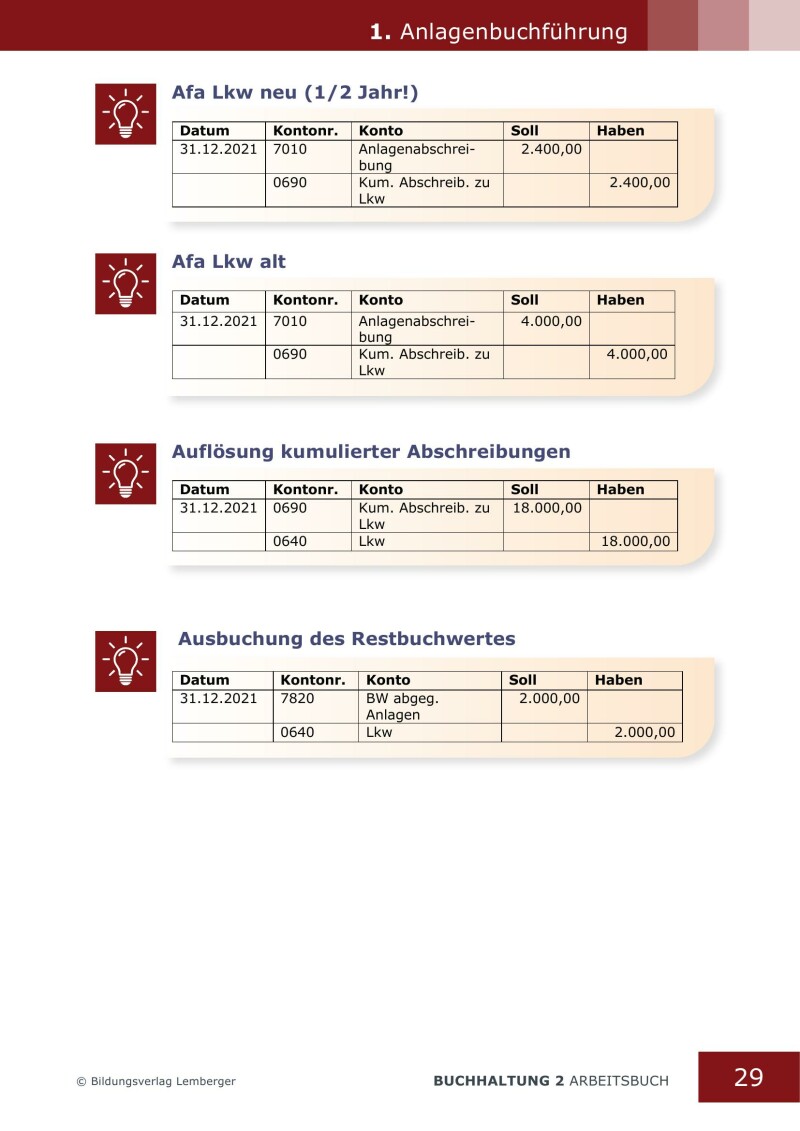 Buchhaltung 2 - Arbeitsbuch mit Lösungen