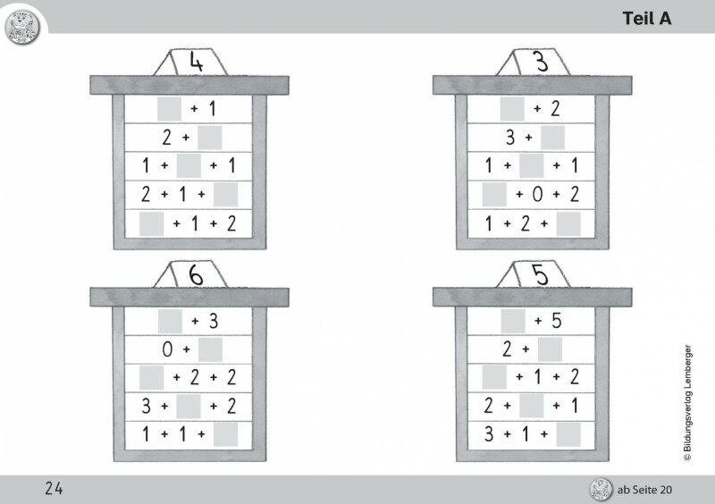 Mathetiger 1- Schulbuch Tigertrainer (2-teilig)