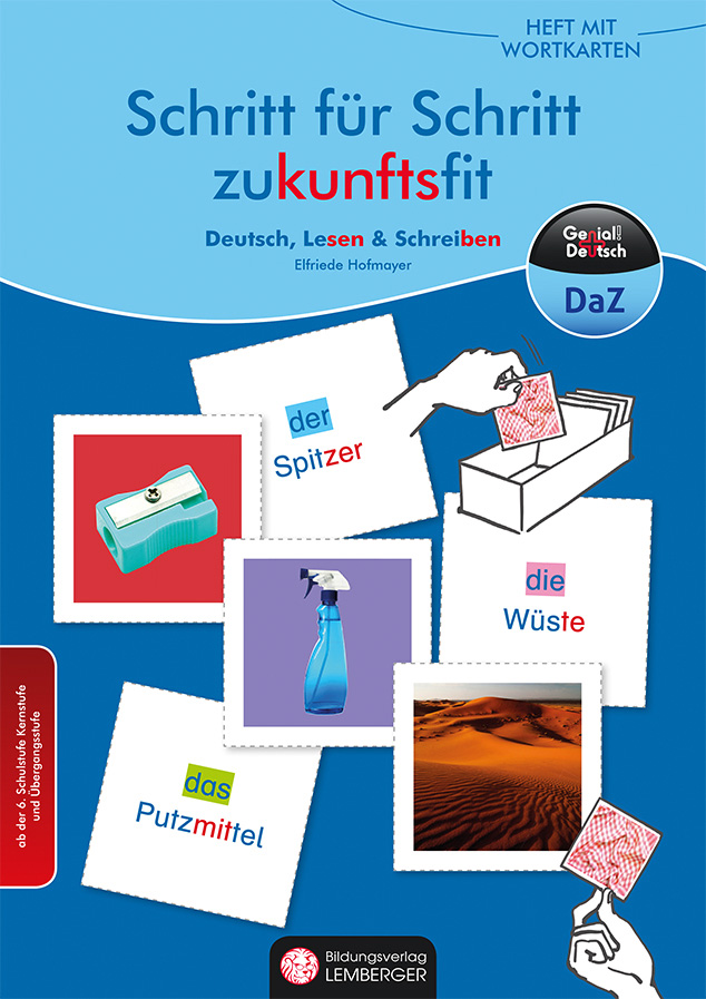 Genial! Deutsch DAZ - Schritt für Schritt zukunftsfit - Heft mit Wortkarten