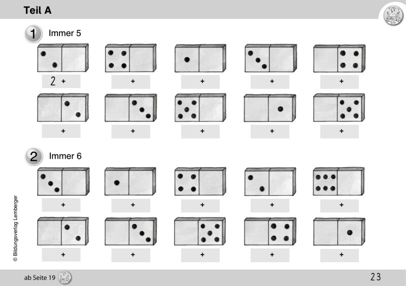 Mathetiger 1 NEU - Schulbuch Tigertrainer - Teil A (für das 1. Semester)