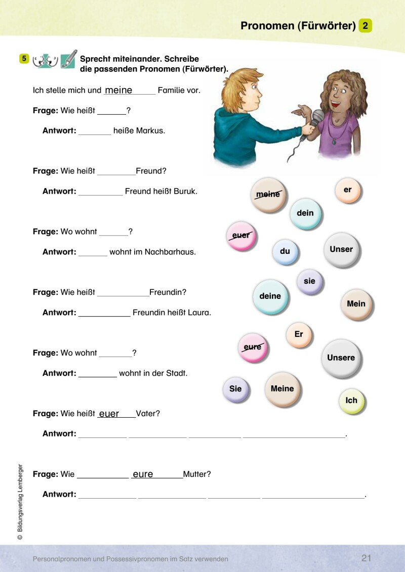 INDIGO - Silben-Themen-Wörterbuch: Arbeitsheft 2 - Grammatik