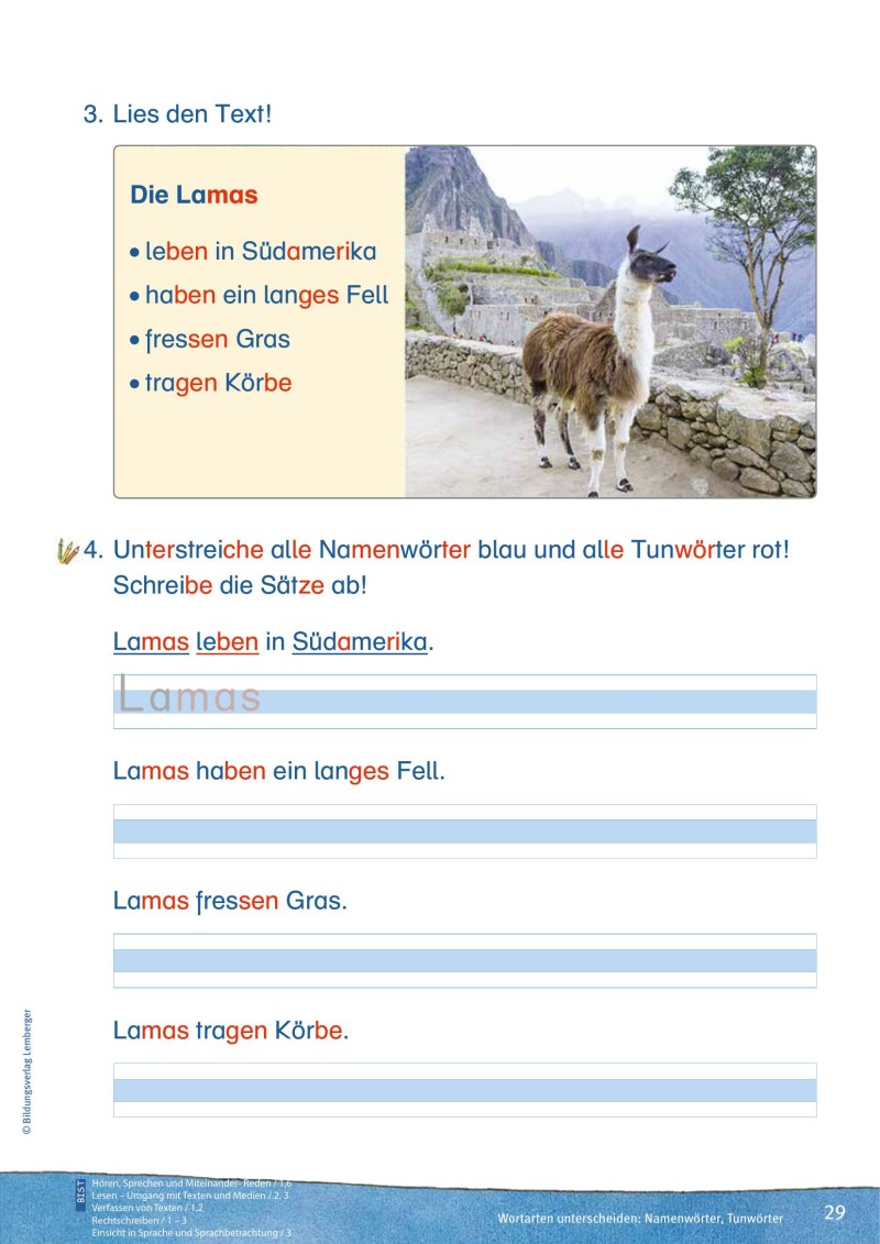 ABC der Tiere 2 - Schulbuch Kompaktausgabe: Spracharbeitsheft A (1. Semester)