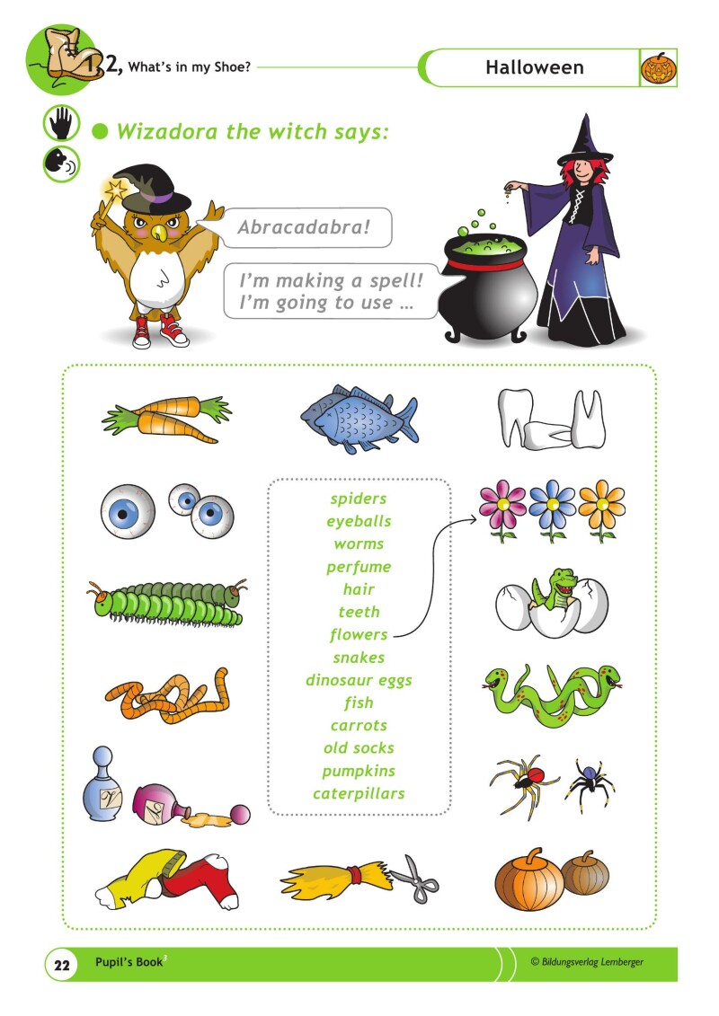 1,2, What's in my Shoe? - Pupil's Book 3