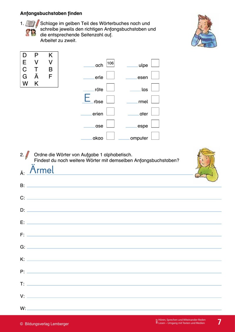 Schlag auf, schau nach… Silbenwörterbuch v2.1/Arbeitsheft 2 (3. und 4. Klasse)_LP’23