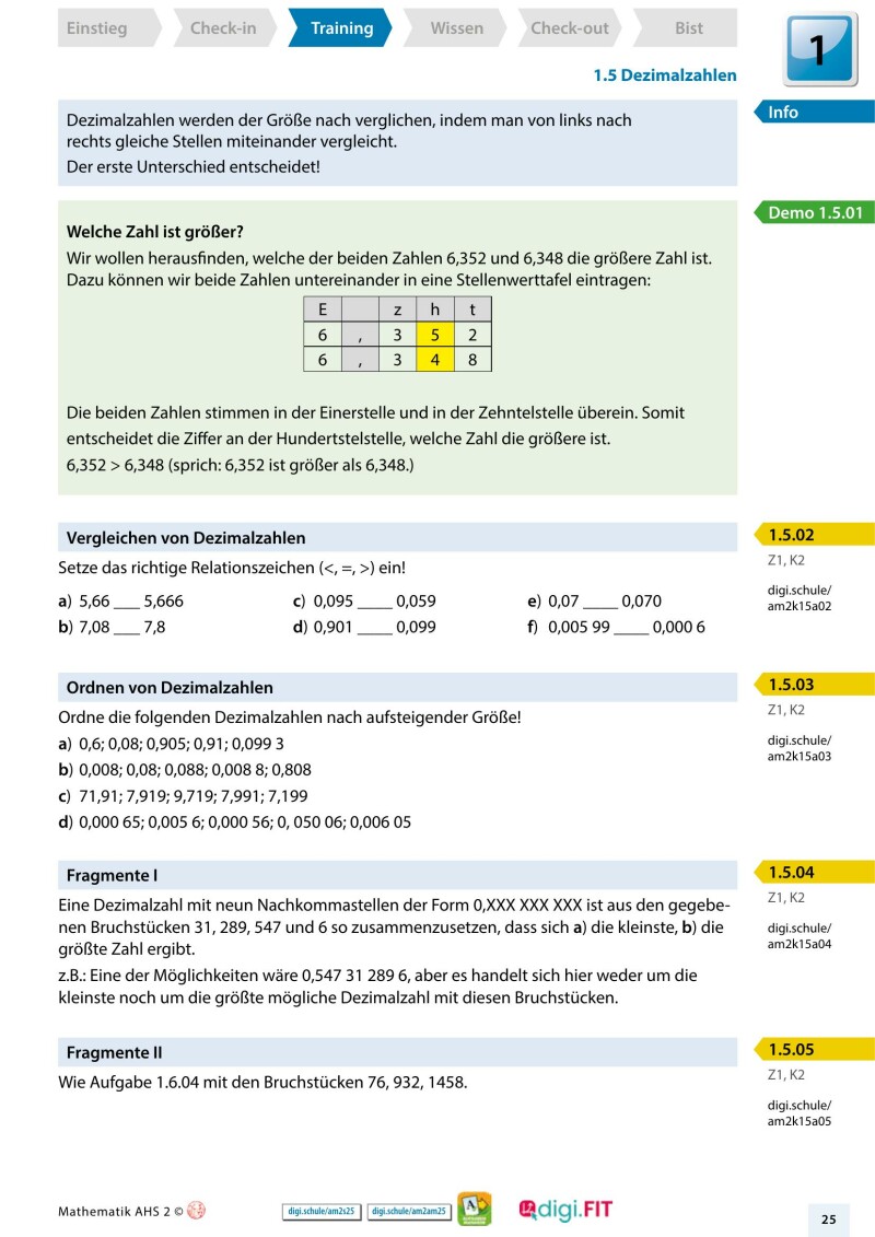 Mathematik AHS 2 – Schulbuch mit E-Book _LP 23 v.1.1