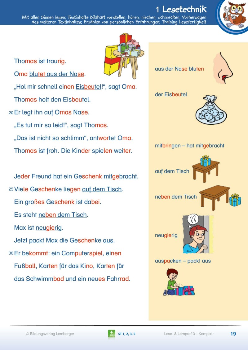 Lese- und Lernprofi 3 Kompakt - Schulbuch mit Silbenschrift_Version 1.0