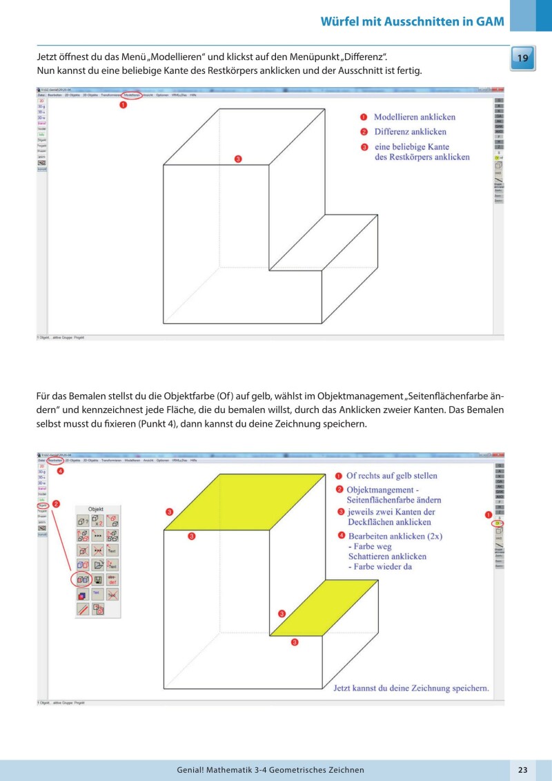 Genial! Mathematik 3-4 – Geometrisches Zeichnen v1.1