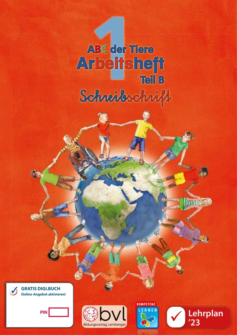 ABC der Tiere 1 – Schulbuch: Lesen in Silben – Arbeitsheft – Teil B Schreibschrift LP‘23 v1.1