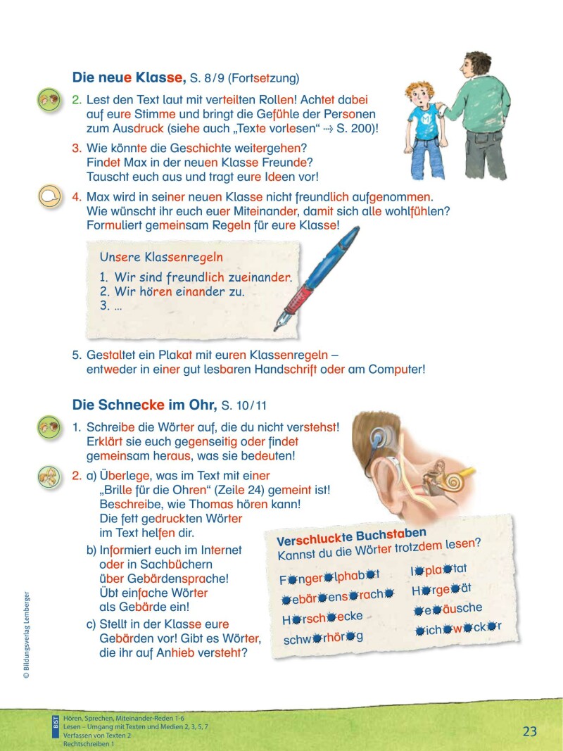 ABC der Tiere 4 – Schulbuch: Lesebuch – Silbenausgabe v22