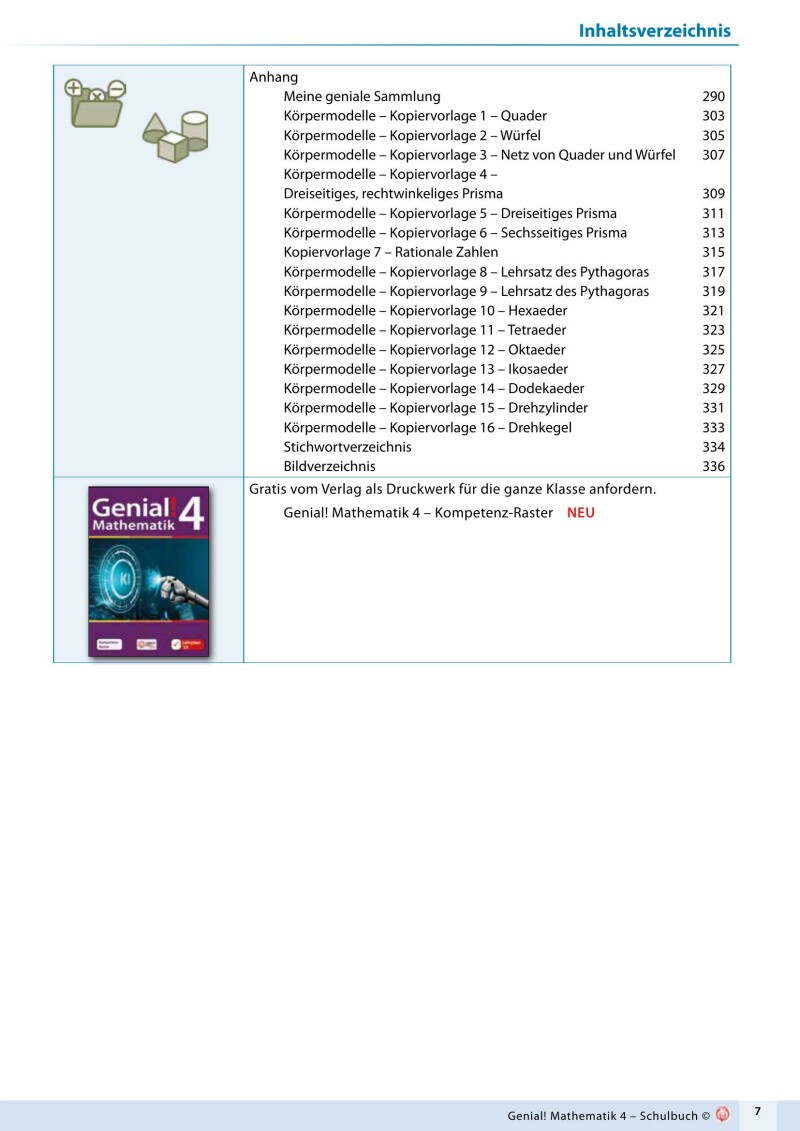 Genial! Mathematik 4 – Schulbuch IKT LP‘23 v.1.1