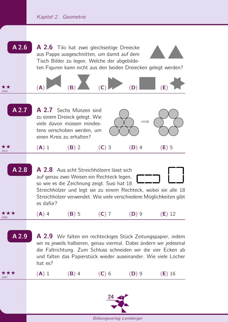 Mathe mit dem Känguru: Die schönsten Aufgaben für die Grundschule