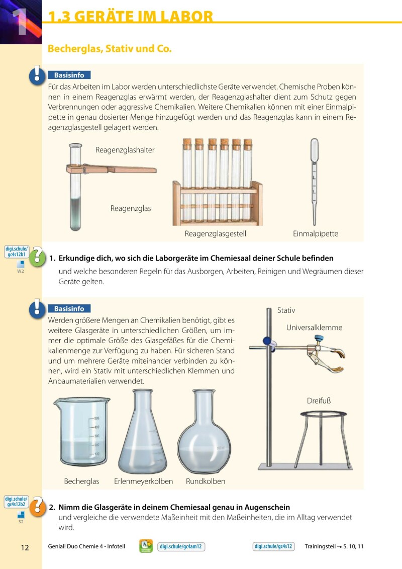 Genial! DUO Chemie 4 - Info-Teil