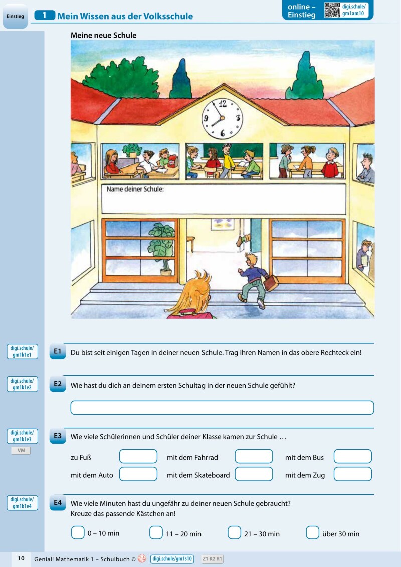 Genial! Mathematik 1 - eSquirrel Klassenlizenz