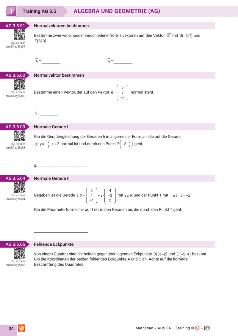 Grundkompetenzen Training Mathematik 12. Schulstufe mit Lösungsteil - Band 1