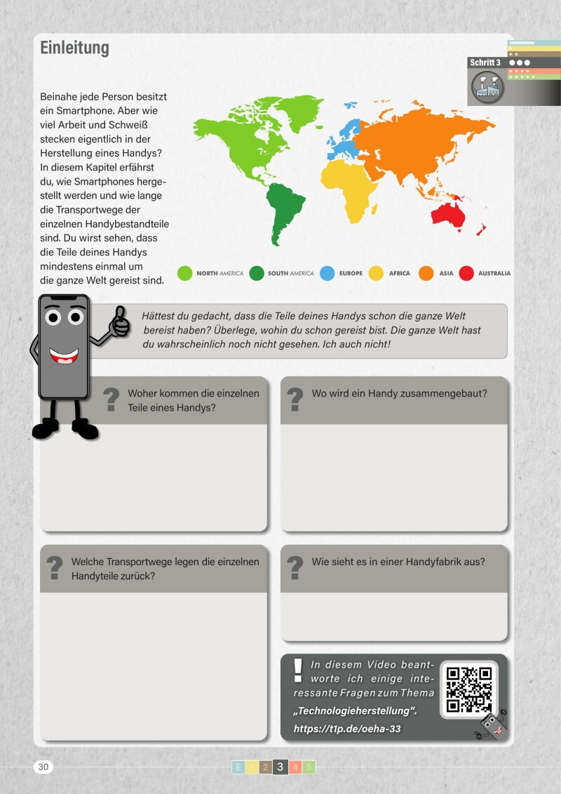 ÖHA! "Was hat mein Smartphone mit Umweltschutz zu tun?" Arbeitsbuch für die Volksschule