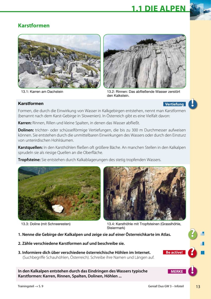 Genial! DUO Geographie/Wirtschaftskunde 3 - Info-Teil