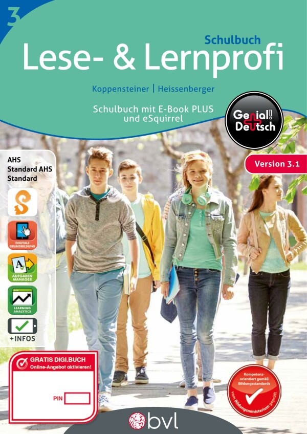 Genial! Deutsch Lese- & Lernprofi 3 - eSquirrel Klassenlizenz