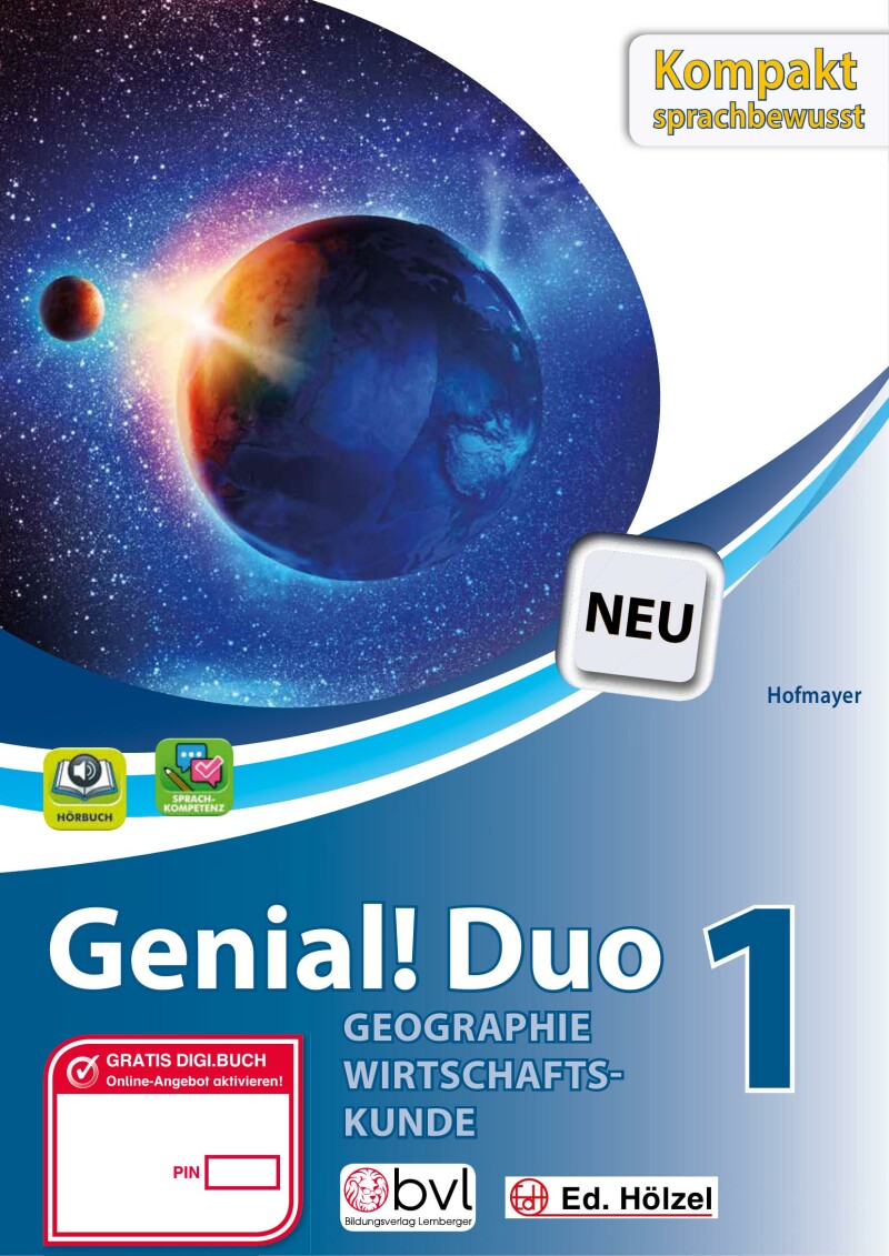 Genial! DUO Geographie 1 - KOMPAKT (mit Wortschatzheft und Lösungsheft)