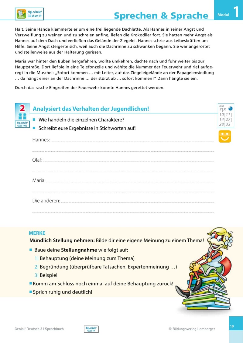 Genial! Deutsch 3 – Sprachbuch IKT NEU: Schulbuch