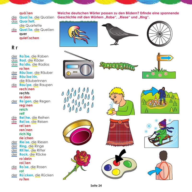 Stichwort DaZ - Lernwörterbuch für Deutsch als Zweitsprache. Ausgabe für die Volksschule