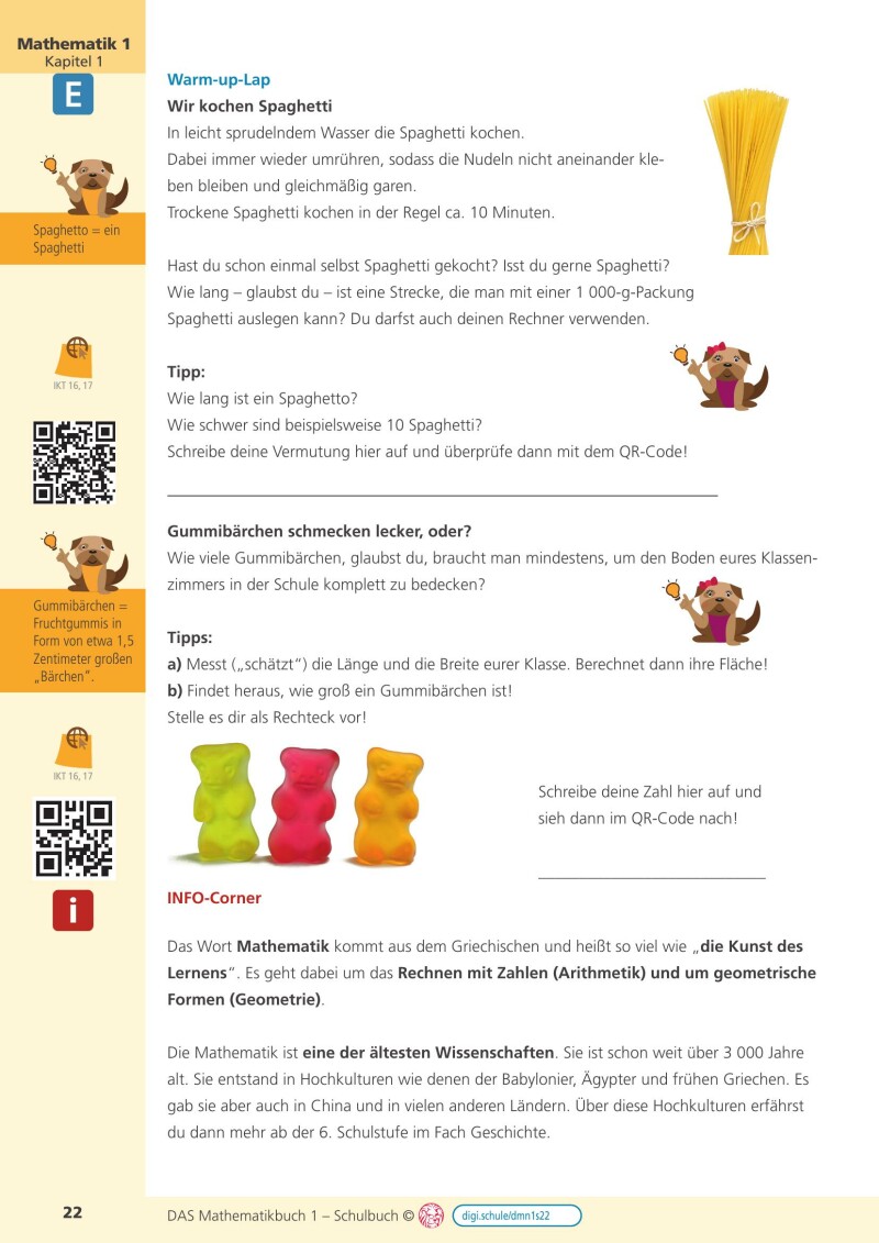 DAS Mathematikbuch 1 IKT – Schulbuch LP’23 v.1.1 / Teil 1 für das 1. Semester