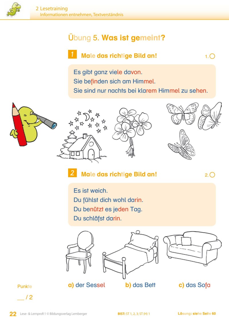 Lese- und Lernprofi 1 - Schulbuch: Silbierte Ausgabe_Version 3.1