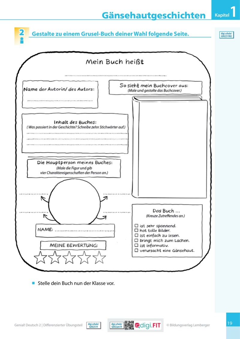 Genial! Deutsch 2 – Sprachbuch IKT LP’23 v.1.1 / Differenzierter Übungsteil