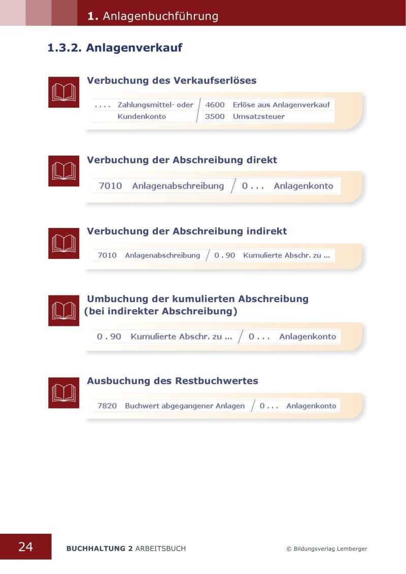 Buchhaltung 2 - Arbeitsbuch mit Lösungen