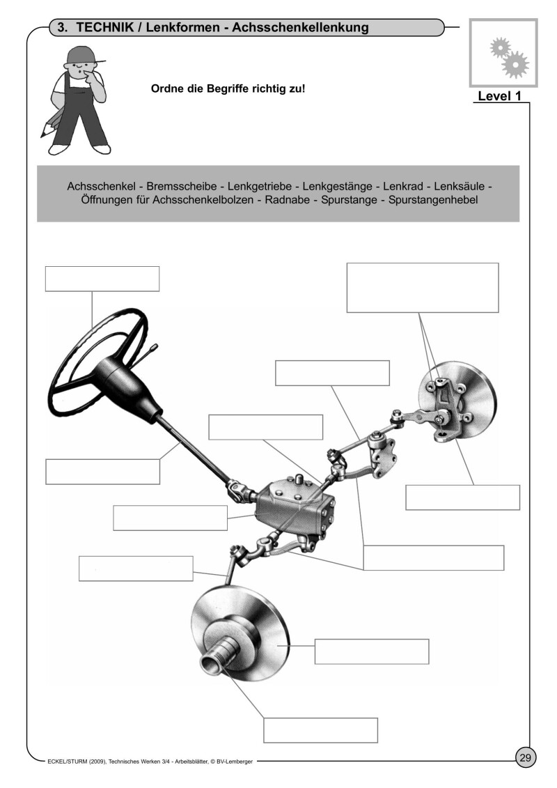 Technisches Werken 3/4 - Arbeitsblätter - Schulbuch