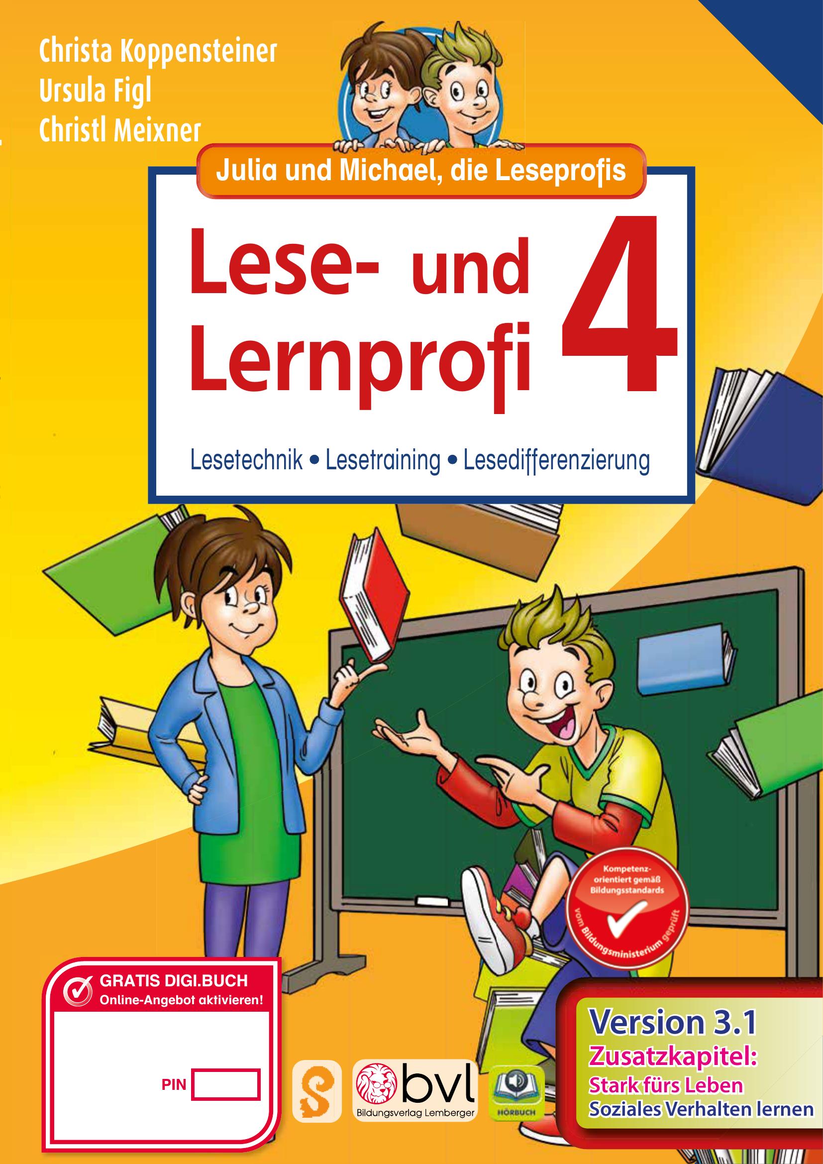 Lese- und Lernprofi 4 v3.1 / Schulbuch