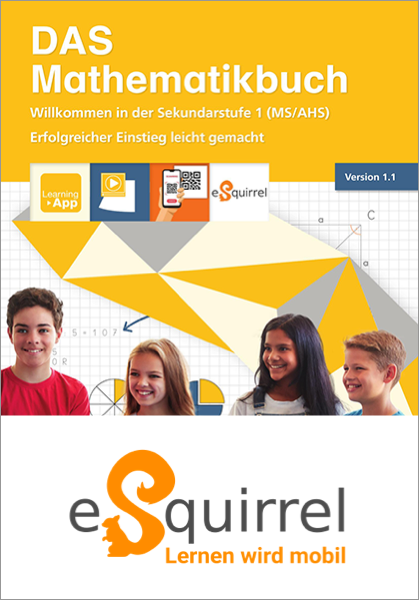 eSquirrel - DAS Mathematikbuch – Willkommen in der Sekundarstufe 1 - Klassenlizenz