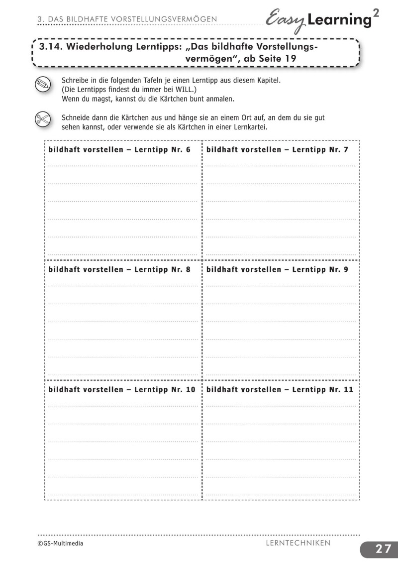 Kompetenz Lernen® – future training – Lernen mit Erfolg! – Band 2: Lerntechniken