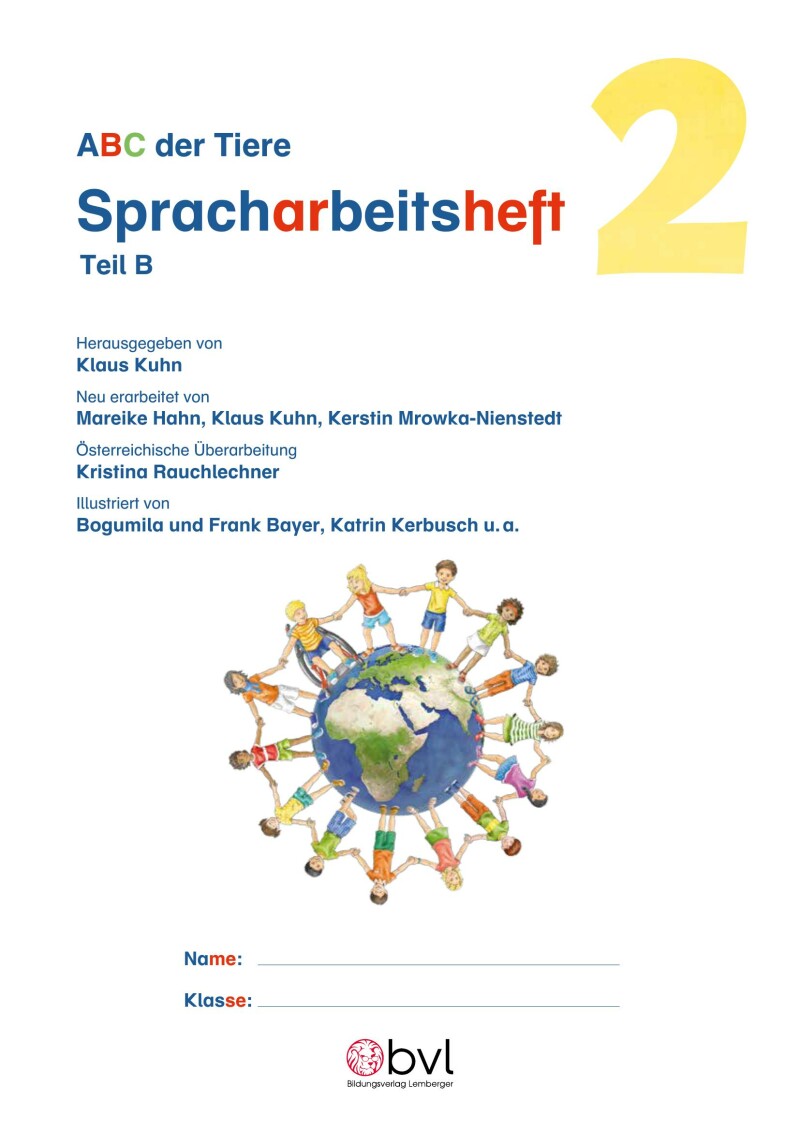 ABC der Tiere 2 – Schulbuch: Spracharbeitsheft B (2. Semester) mit Silbenschrift_LP’23 v1.1