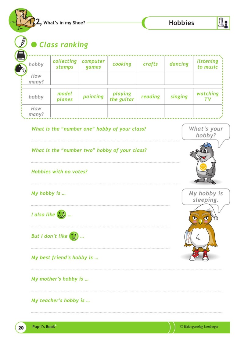 1,2, What's in my Shoe? - Pupil's Book 4