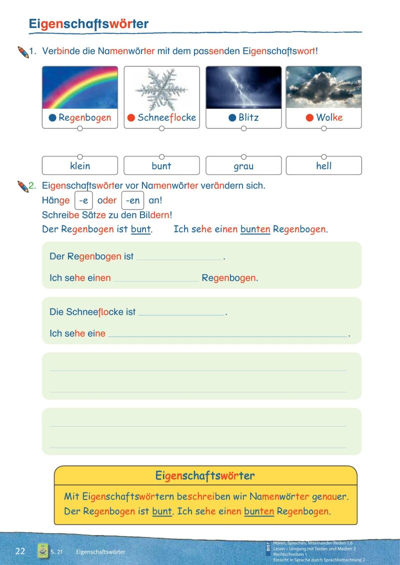 ABC der Tiere 3 - Schulbuch Kompaktausgabe: Spracharbeitsheft A (1. Semester)