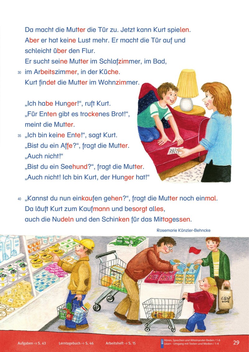 ABC der Tiere 2 - Schulbuch: Lesebuch