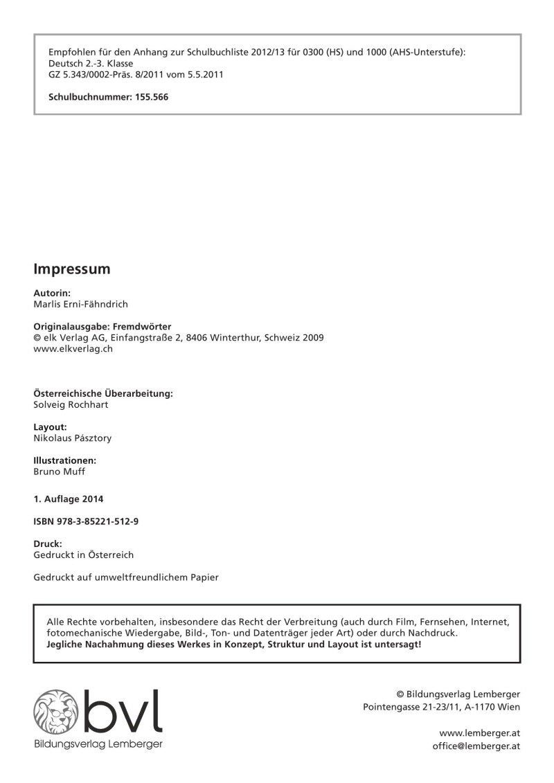 Genial! Deutsch – Trainingsheft Fremdwörter-Champion – Sek 1